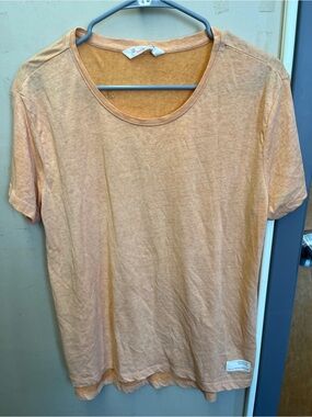 Odd Molly Light Peach Crewneck Tee large
